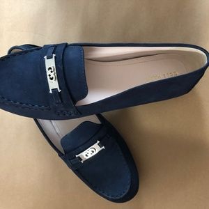 Cole Haan Blazer BlueSuede Driver, New in Box